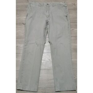 Duluth Trading Pants Mens 40x32 Beige Flex Ballroom Brown Casual Tan